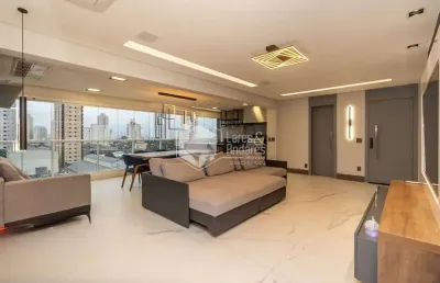 Apartamento tipo para venda em vila bertioga com 3 quartos, sendo 3 suítes, 134m²