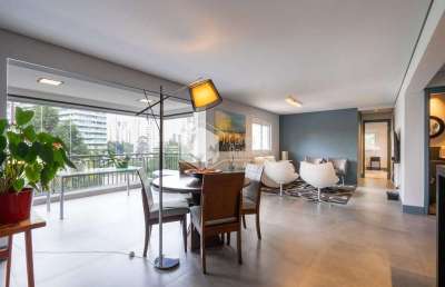 Apartamento tipo para venda em vila andrade com 3 quartos, sendo 2 suítes, 127m²