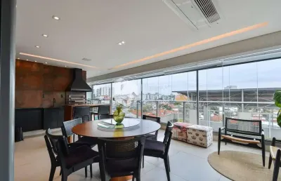 Apartamento tipo para venda em mirandópolis com 3 quartos, sendo 3 suítes, 140m²