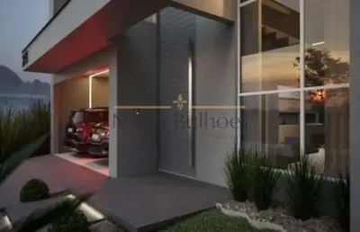 Casa em condomínio fechado com 3 quartos à venda em pedra branca, palhoça , 241 m2 por r$ 3.374.000
