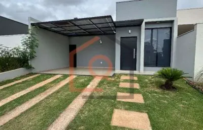 Casa em condomínio fechado com 3 quartos à venda na rua maria marcelina de campos, 790, parque atlanta, araraquara, 93 m2 por r$ 690.000