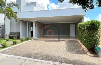 Casa de luxo com 3 suites no condominio quinta das tipuanas, em araraquara