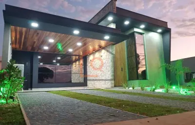 Casa em condomínio fechado com 3 quartos à venda na avenida luiz dosualdo, 70, jardim gardênias, araraquara, 200 m2 por r$ 1.500.000
