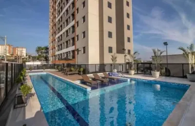 Apartamento de 2 dormitorios com area de lazer completa na vila santan