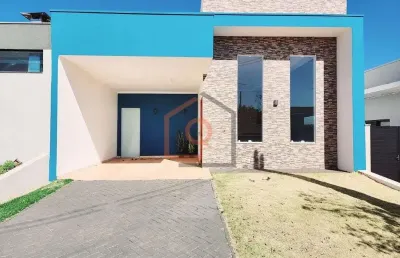 Casa a venda no condominio parque atlanta, araraquara - 3 dormitorios, suite, garagem