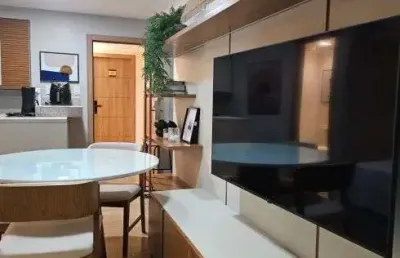 Flat à venda no incrivel vista azul apart hotel – pedra azul/es