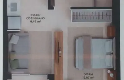 Casa com 1 quarto à venda na rua da praça, pedra branca, palhoça, 33 m2 por r$ 450.000
