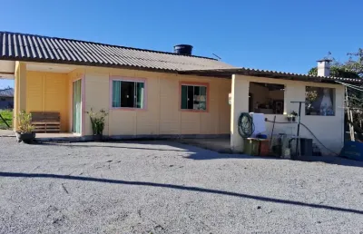 Casa com 2 dormitórios no braço são joão - santo amaro da imperatriz/sc