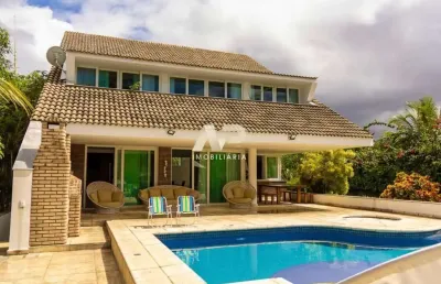 Magnífica casa i do condomínio morada da península, localizado na beira-mar da reserva do paiva.