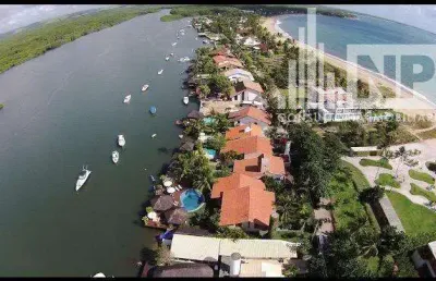 Terreno à venda praia de toquinho - beira canal 588 m2
