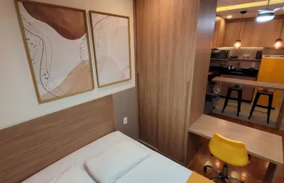 Estúdio mobiliado e reformado no centro de campinas – excelente para morar ou investir