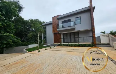 Casa em condomínio para venda em porto feliz, fazenda alvorada, 5 dormitórios, 5 suítes, 3 banheiros, 3 vagas