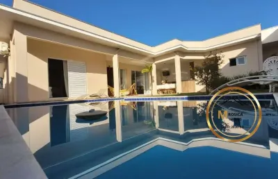 Casa em condomínio para venda em boituva, portal das estrelas i, 5 dormitórios, 5 suítes, 4 banheiros, 4 vagas