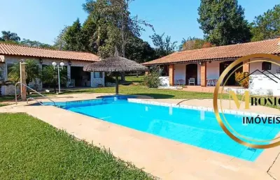 Chácara condomínio para venda em porto feliz, condominio farm, 3 dormitórios, 1 suíte, 2 banheiros