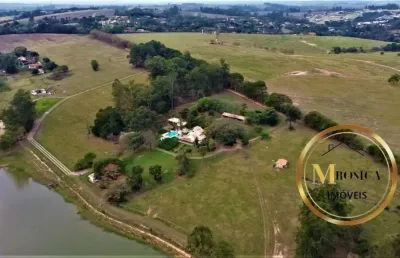 Sítio para venda em porto feliz, condominio farm, 3 dormitórios, 3 suítes