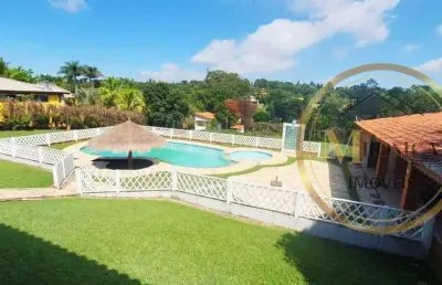 Chácara condomínio para venda em porto feliz, aldeia dos laranjais, 3 dormitórios, 1 suíte, 2 banheiros