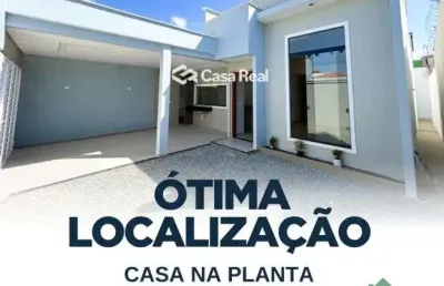 Casa na planta com área gourmet e iluminação natural – no araçagy