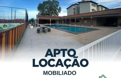 Apto mobiliado para locação no araçagy – condomínio incluso