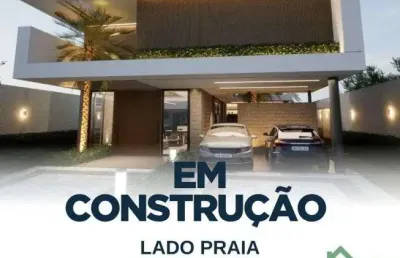 Casa duplex de alto padrão na planta, a 100m da praia do meio