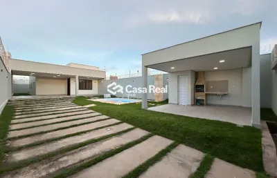 Casa com terreno amplo no araçagy – pronta para morar