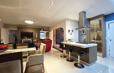 Apartamento para venda em criciúma, centro, 3 dormitórios, 3 suítes, 4 banheiros, 2 vagas