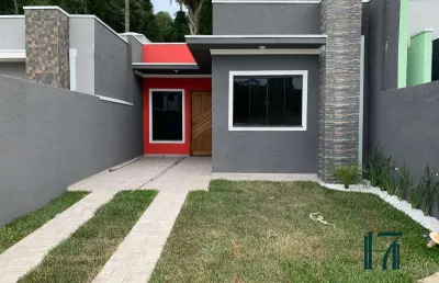 Casa em condomínio para venda em fazenda rio grande, gralha azul, 3 dormitórios, 1 suíte, 1 banheiro