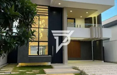 Casa com 4 dormitórios à venda, 298 m² por r$ 1.850.000,00 - alphaville - vitória da conquista/ba