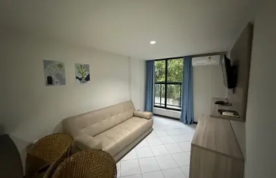 Flat com 2 quartos à venda no Cabo Branco, João Pessoa 
