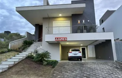 Casa em condomínio fechado com 3 quartos à venda na tapir rocha, 8500, condomínio buena vista, viamão por r$ 1.590.000