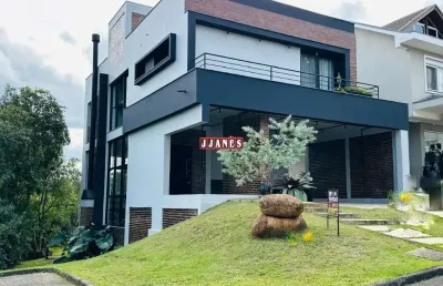 Casa em condomínio fechado com 3 quartos à venda na tapir rocha, 8500, condomínio buena vista, viamão por r$ 1.199.000