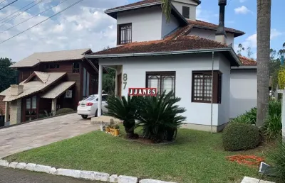 Casa em condomínio fechado com 3 quartos à venda na andorinha, 87, vila elsa, viamão por r$ 1.250.000