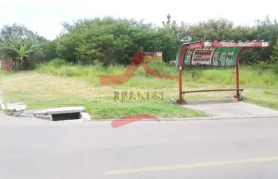 Terreno à venda na dos acores esquina rua pero vaz caminha, tarumã, viamão por r$ 450.000
