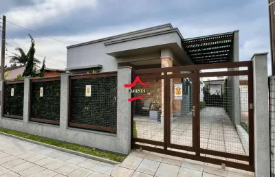 Casa com 4 quartos à venda na ibirapuitã, 2002, centro, xangri-lá por r$ 1.490.000