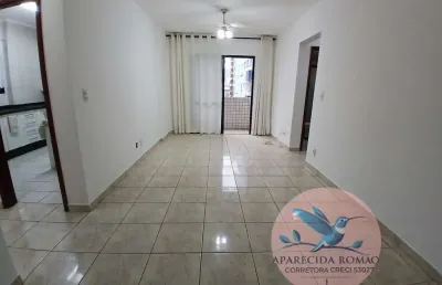 Apartamento para venda em praia grande, guilhermina, 2 dormitórios, 1 suíte, 1 banheiro, 2 vagas