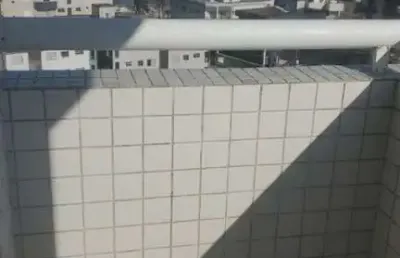 Apartamento para venda em praia grande, caiçara, 1 dormitório, 1 banheiro, 1 vaga