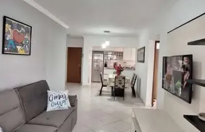 Apartamento para venda em praia grande, aviação, 2 dormitórios, 1 suíte, 1 banheiro, 1 vaga