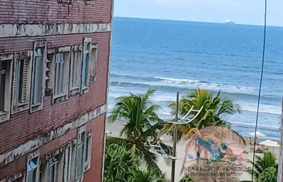 Apartamento para venda em praia grande, ocian, 1 dormitório, 1 banheiro, 1 vaga