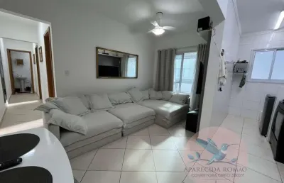 Apartamento para venda em praia grande, guilhermina, 2 dormitórios, 1 suíte, 1 banheiro, 1 vaga