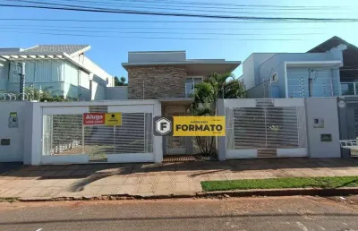 Casa com 3 dormitórios para alugar, 398 m² por r$ 5.918,00/mês - vila vilas boas - campo grande/ms