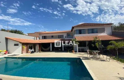 Casa com 5 dormitórios à venda, 450 m² por r$ 1.200.000,00 - pitangueiras - matias barbosa/mg