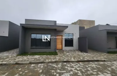 Casa de condomínio fechado em colombo, com 3 quartos (1 suíte) - 77m²
