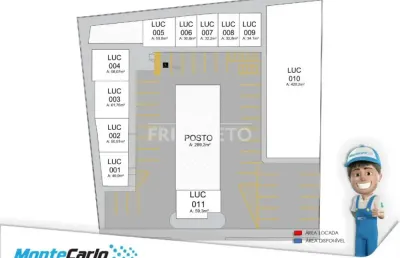 Ponto comercial para alugar no Ondas, Piracicaba 