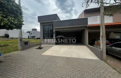 Casa em condomínio fechado com 3 quartos para alugar no Jardim São Francisco, Piracicaba 