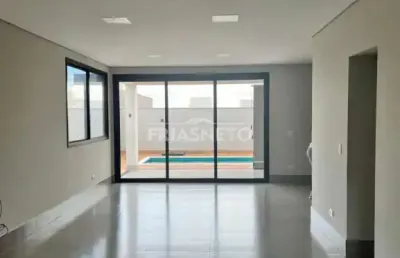 Casa em condomínio fechado com 3 quartos à venda no Loteamento Residencial e Comercial Villa D'Aquila, Piracicaba 