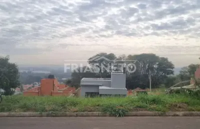 Terreno em condomínio fechado à venda no Jardim São Francisco, Piracicaba 