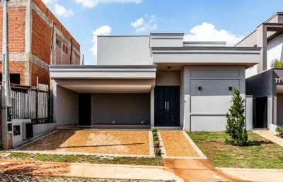 Casa para alugar no condominio villa d`aquila em piracicaba com piscina.