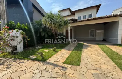 Casa em condomínio fechado com 3 quartos para alugar no Terras de Piracicaba, Piracicaba 