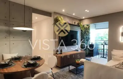 Apartamento com 2 dormitórios suíte e varanda gourmet à venda no jd aurélia em campinas/sp