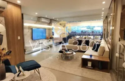Apartamento de alto padrão com 3 suítes à venda na nova campinas - campinas/sp