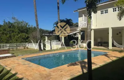 Chácara encantadora à venda no condomínio nova suíca monte acrópole em valinhos-sp
